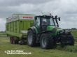 Deutz 165 mit Claas Ladewagen